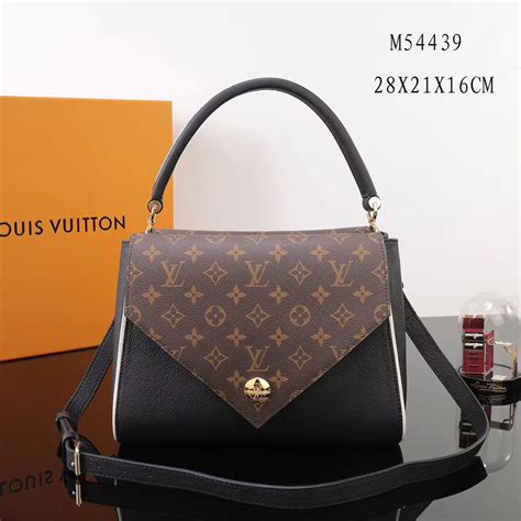 lv double v black|Black in Handbags for Women .